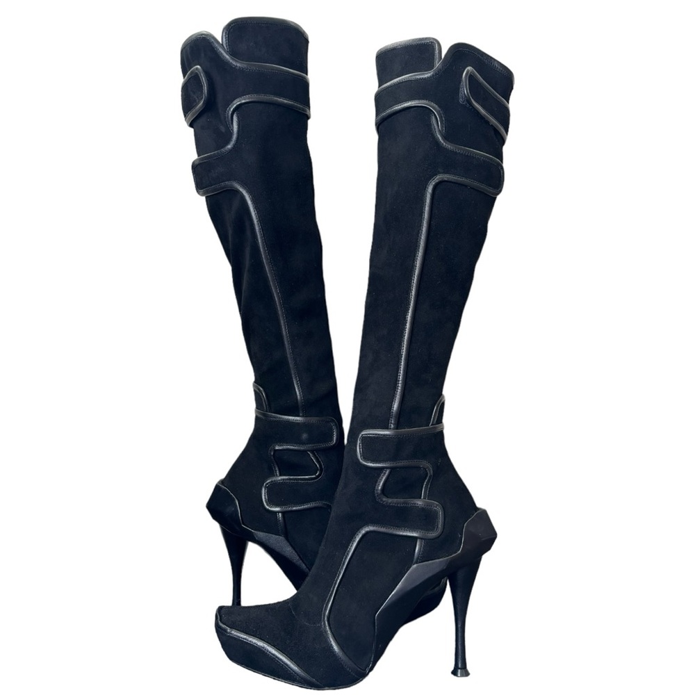 Celine FW 2008 Suede Boots